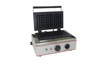 Fototapeta premium Professional Waffle Maker isolated white background