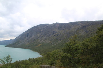 Bergsee Norwegen Landschaft