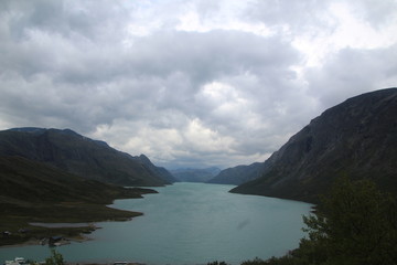 Bergsee Norwegen Landschaft