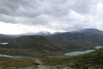 Bergsee Norwegen Landschaft