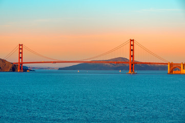 Obraz premium Golden Gate Bridge in San Francisco