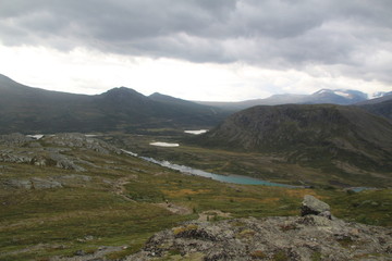 Bergsee Norwegen Landschaft