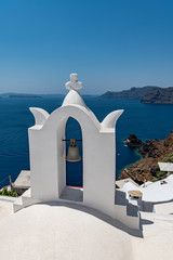 Glocke in Oia auf Santorin