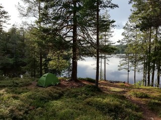Zelt Urlaub Norwegen