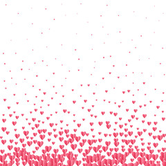 Obraz na płótnie Canvas Valentines heart cart. Love symbol isolated on white. Vector graphic illustration