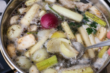 Chef at work: How to make a broth