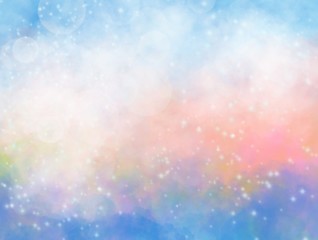Banner glare abstract texture. Blur pastel color background. Rainbow gradient color. Ombre girly princess styl
