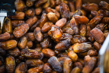 tasty dried fruits close up view