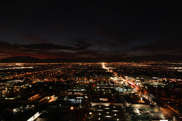 Fototapeta na wymiar Las Vegas Sunset