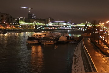 bridge at night