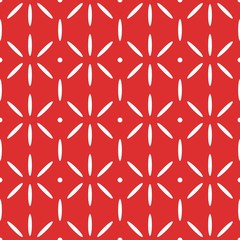 Vector seamless geometric pattern in retro style. Simple design for wrapping, wallpaper, textile
