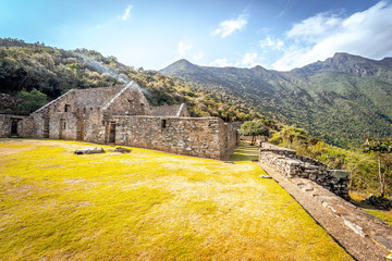 Choquequirao Inca ruins in Peru
