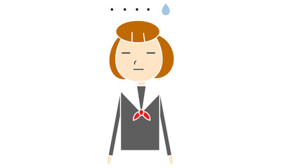 卒業式女の子パターン