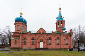 Fototapeta na wymiar Pskov, Alexander Nevsky church