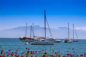 Fototapeta premium Boat Albania