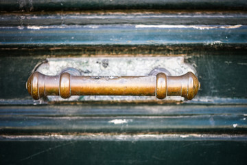 old doors close up view