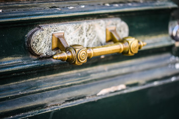 old doors close up view