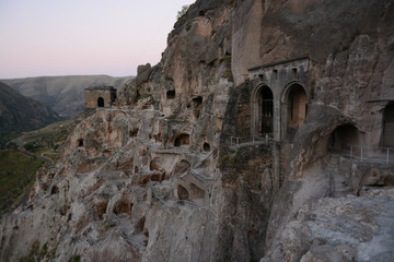 Fototapeta premium Vardzia cave monastery and ancient city in Georgia