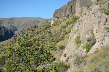Vardzia cave monastery and ancient city in Georgia