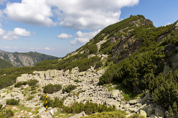 Landscape near Prekorech circus, Rila Mountain, Bulgaria