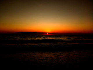 Sunset at Old Silver Beach