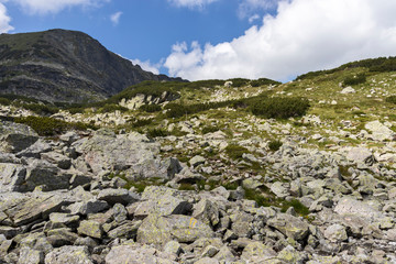 Landscape near Prekorech circus, Rila Mountain, Bulgaria