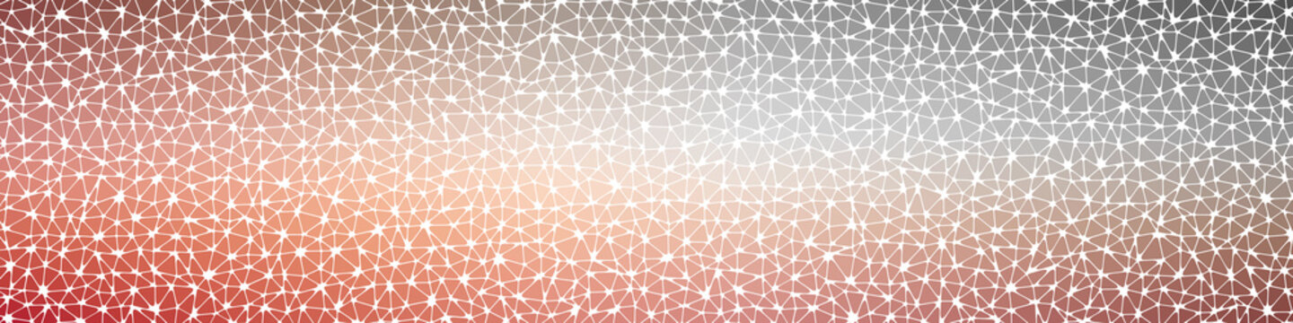 Abstract Low Polygon gradient Generative Art background illustration