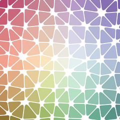 Abstract Low Polygon gradient Generative Art background illustration