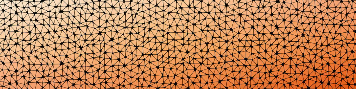 Abstract Low Polygon gradient Generative Art background illustration