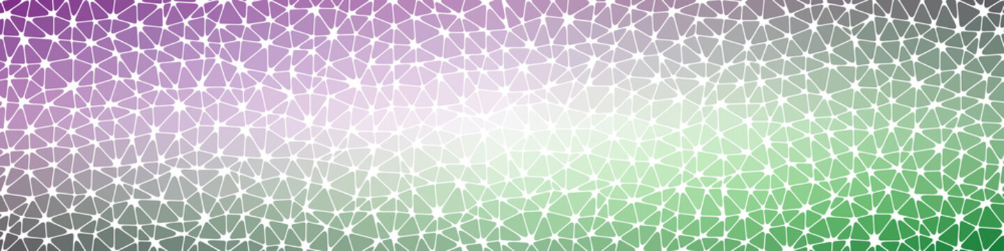 Abstract Low Polygon gradient Generative Art background illustration