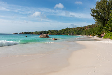 Fototapeta na wymiar Seychelles beach