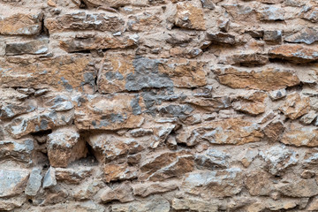 Old Weathered Stone Wall Texture