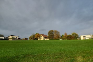 house in the countryside