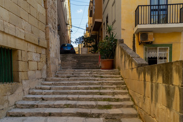 View over the old city and port