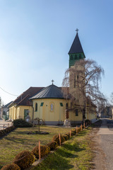 Roman catholic church in Szabadszallas, Hungary