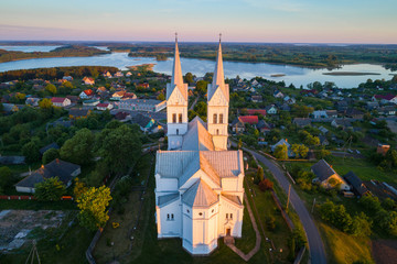 Old catholic church in Belarus