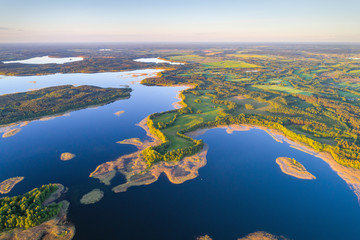 Fototapeta na wymiar National Park Braslau Lakes, Belarus