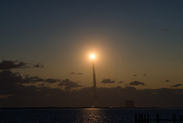Raketenstart Dezember 2019 Kennedy Space Center Cape Canaveral