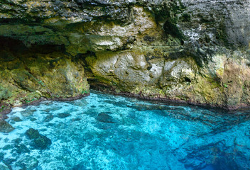 Blue Cenote in Dominican Republic