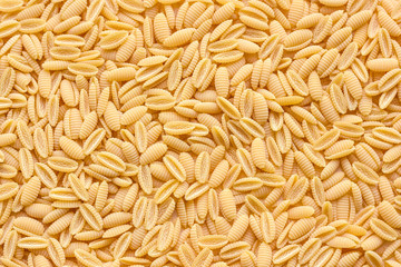 Fusilli pasta background. Seamless pattern. 