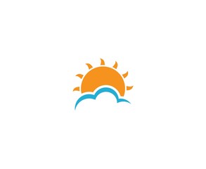 Sun cloud logo 