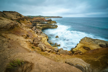 coast at great ocean road, victoria, australia