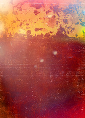 Grunge style and old fashioned colorful background. Vintage concept colored & textured background.