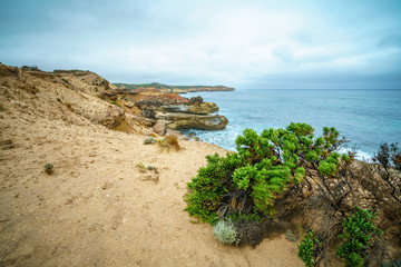 coast at great ocean road, victoria, australia