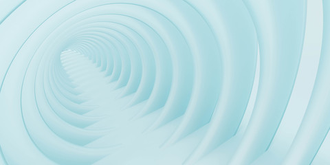 cyan turquoise abstract technology circles background texture 3d render illustration