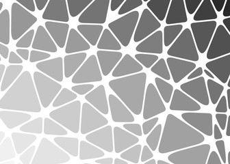 Naklejka premium Abstract Low Polygon gradient Generative Art background illustration