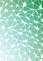 Abstract Low Polygon gradient Generative Art background illustration