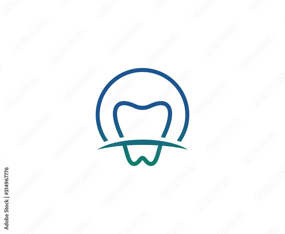 Canvas Prints dental logo