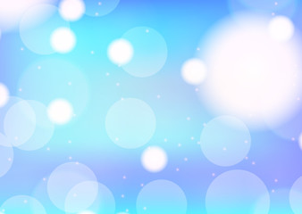 Background template design with blue lights