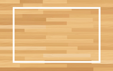 Frame template design with wooden board